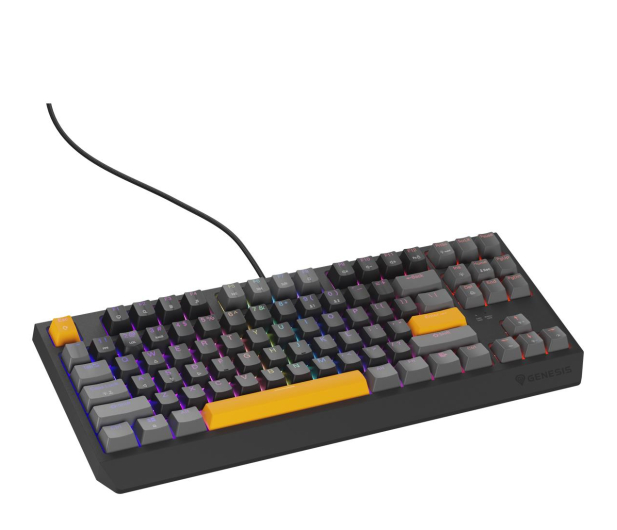 Genesis Thor 230 TKL Anchor Gray Positive US Outemu Red - 1226121 - zdjęcie 2